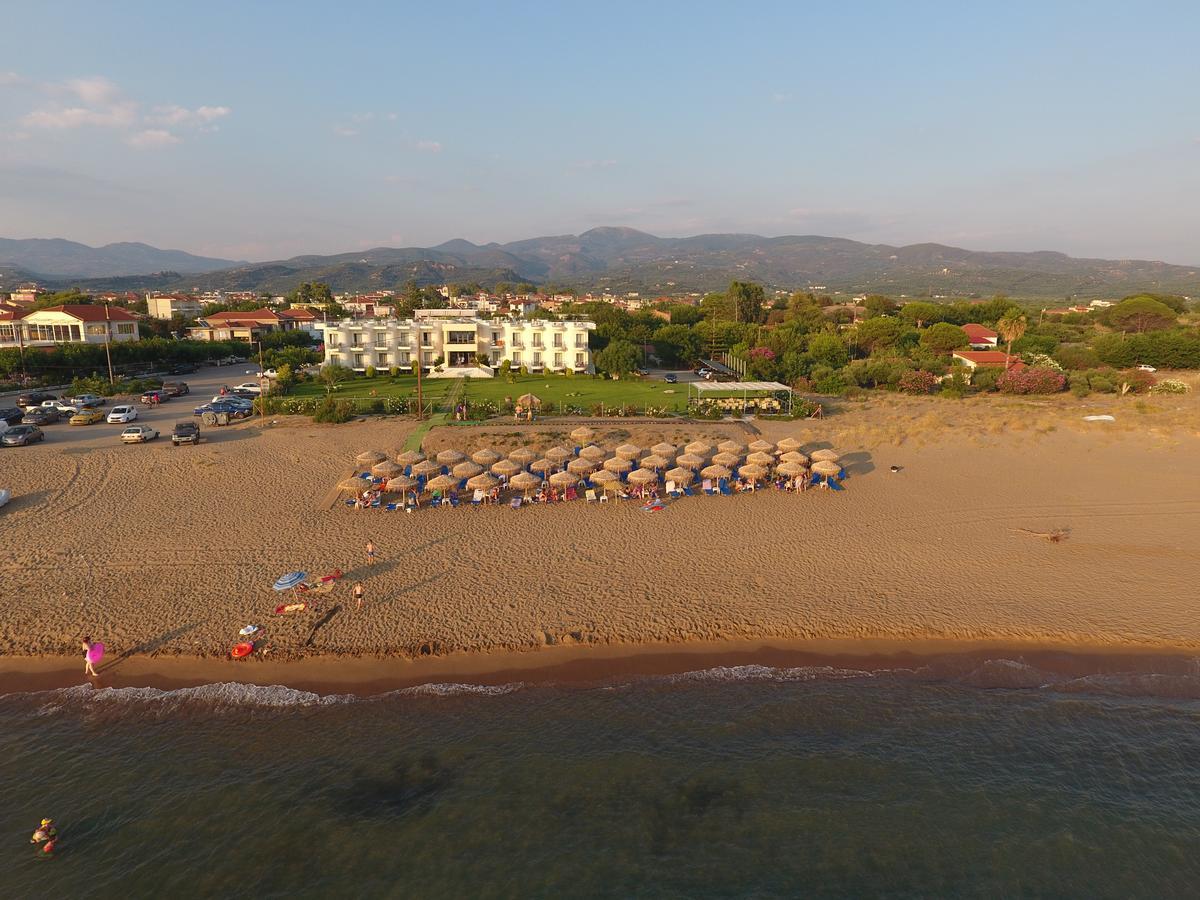 Ostria Hotel Kakovatos Beach Zacharo Buitenkant foto