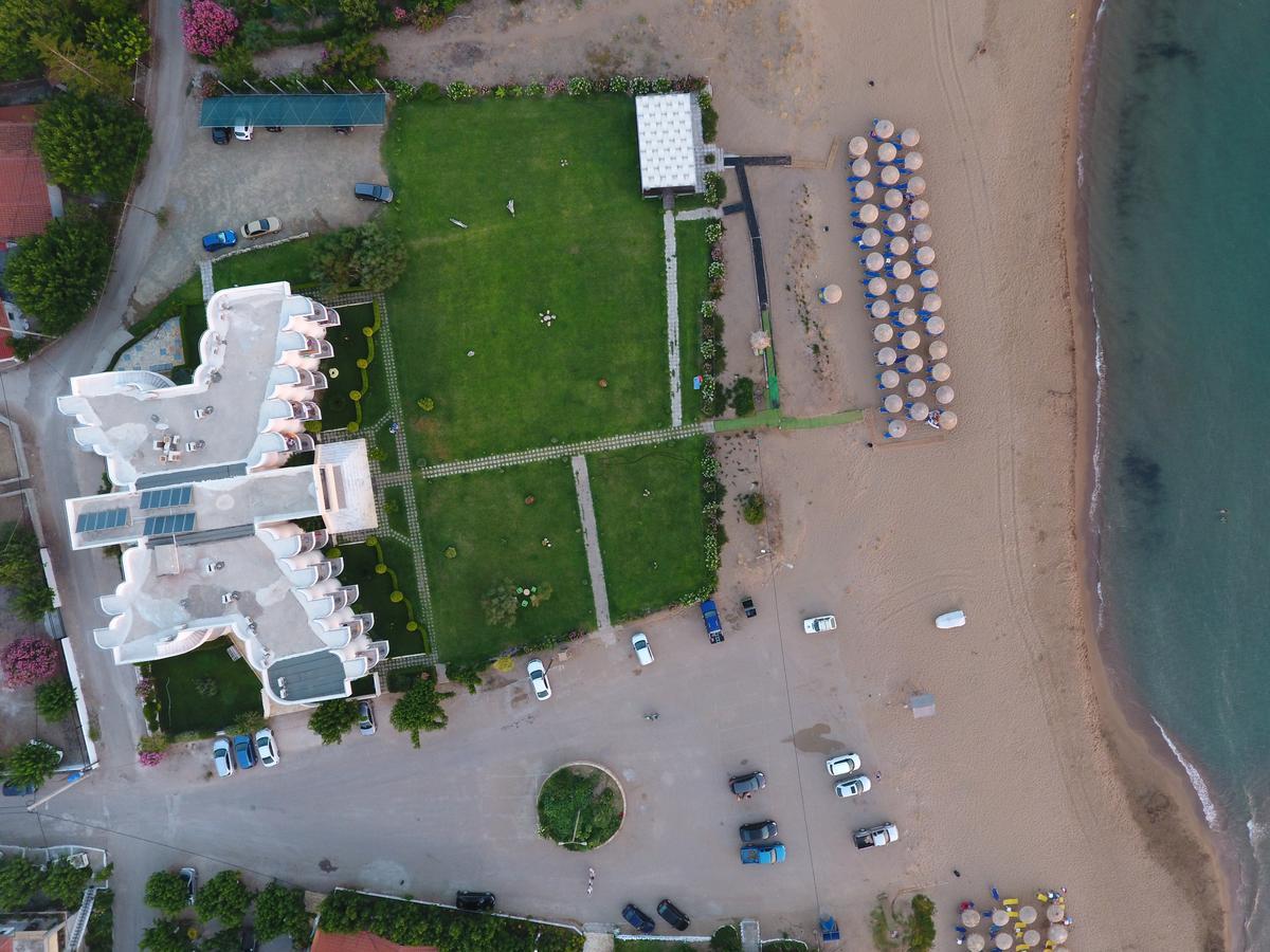 Ostria Hotel Kakovatos Beach Zacharo Buitenkant foto